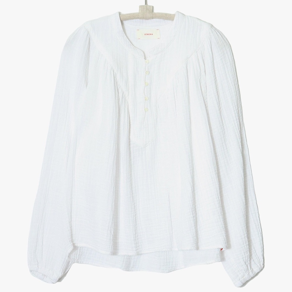 XiRENA White Bryn Top